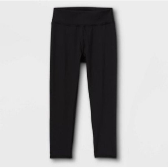 All In Motion Girls Black Capri Leggings Size XS - Picture 1 of 6